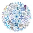 thumbnail image 1 of 10/30/50Pcs/Pack Merry Christmas Wall Stickers DIY Snowflake Wall Decals PVC Window Stickers Xmas Ornaments 2021 New Year GiftsChina Gong Bohan LED, 1 of 1