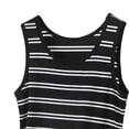 thumbnail image 5 of Tank Tops for Women Summer Loose Fit Casual Sleeveless Striped Trendy Scoop Neck Modal Cotton Basic Shirts Tee Women Casual Summer Tank, 5 of 5