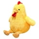thumbnail image 1 of Juguete de peluche de pollo, suave, para decoración de dormitorio, adorable pollo de peluche. Amarillo, 1 of 9