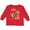 Red, variant on Inktastic Farmer I Rule The Roost Rooster Boys or Girls Long Sleeve Toddler T-Shirt