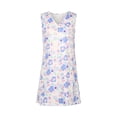 thumbnail image 4 of ITFABS Robe d'Été Mère-Fille, Imprimés Floraux Complets Assortis Jupe Décontractée, 4 of 5