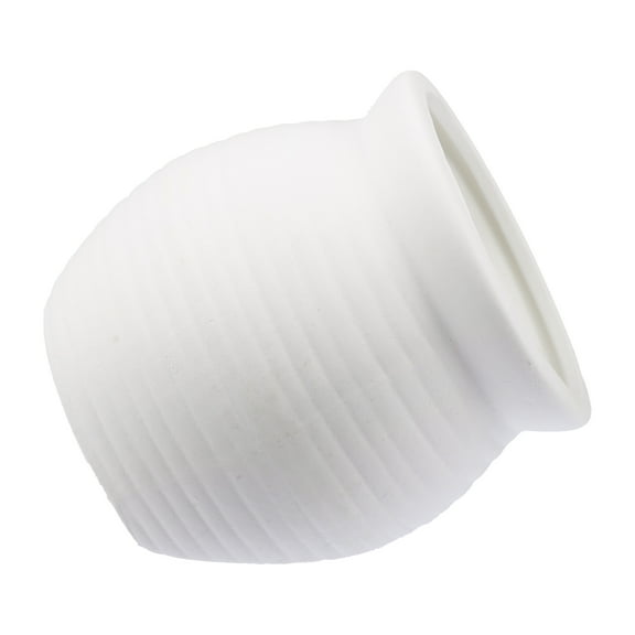 Unique Bargains Fish Tank Decoration Stone for Aquatic Pets to Breed Play Rest White 3.19x3.11x3.11 Inches