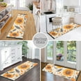 thumbnail image 6 of Yayeee Hallway Runner Rug 2'x6' Non Slip Machine Washable with Rubber Backing, Watercolor Sunflowers and Leaves, 6 of 8