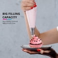 thumbnail image 7 of Huakan Disposable Piping Bags 12 inch - 100 Anti Burst Pastry Bags - Icing Piping Bags for Frosting - Ideal for Cakes and Cookies Decoration, 7 of 7