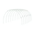 thumbnail image 4 of Greenhouse Hoops Set Garden Hoops with Connectors Clips Bendable Planting Tunnel 25 Hoops Set, 4 of 5