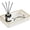 Cream, variant on ABCISI Leather Valet Tray, Modern Design Organizer Tray for Nightstand Desk, Trinket Dish Storage Key Bowl Decorative Trays for Perfume Phone Wallet Jewelry Watch, Bathroom Bedroom Vanity Tray, Grey