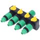 thumbnail image 3 of Water Hose Splitter ABS Material 4 Way Stainless Durable Garden Irrigation Faucet Splitter for Patio Farm, 3 of 5