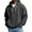 Mens Hoodies & Sweatshirts Dark Gray, variant on S-5X Plus Size Waffleknit Hoodies for Men Big & Tall Sweatshirts with Zipper and Front Pocket Pullover Long Sleeve Solid Color Athletic Hoodie Tops