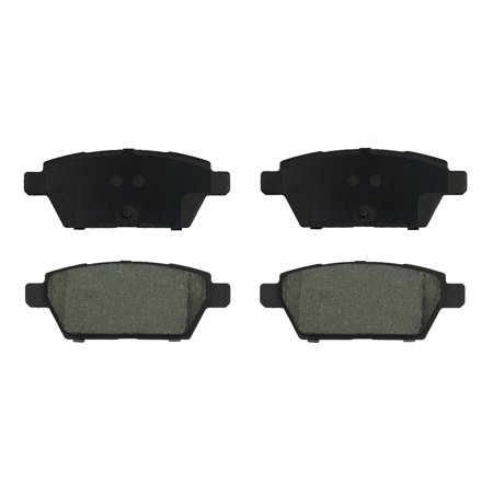 Gridiron Brakes Ceramic Rear Brake Pad Set Driver and Passenger Side