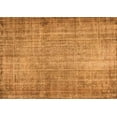 thumbnail image 1 of Ahgly Company Indoor Rectangle Abstract Orange Contemporary Area Rugs, 2' x 5', 1 of 1