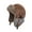Coffee, variant on GaThRRgYP Women's Knit Hat for Outdoor Sports,Fleece and Thickened Hats for Women Cycling Skiing Cold Protection and Warmth Hats Outdoor Windproof Ear-protecting Hats for Men Coffee Free Size