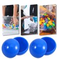 thumbnail image 2 of Miangastore 25pcs Openable Balls Plastic Raffle Balls Table Tennis Balls Sphere Game Balls, 2 of 9