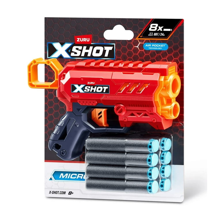 Zuru X-Shot Excel Micro 2.0 Blaster (8 Darts) - Walmart.com