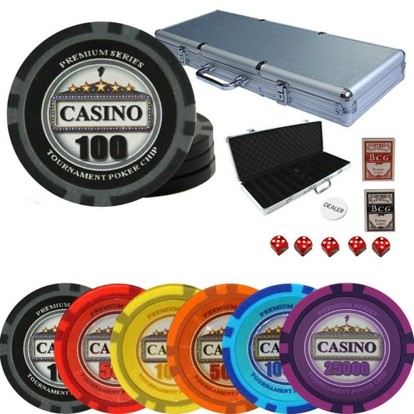 Ensemble de 300 jetons Casino 11.5gr
