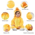 thumbnail image 1 of MICHLEY Unisex Bebé Invierno Con Capucha Mameluco Franela Panda Estilo Cosplay Ropa ,100cm Michley MICHLEY, 1 of 2