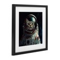 thumbnail image 2 of Stupell Industries Eclectic Catstronaut Cat Astronaut Black Framed Print Under Glass, 13 x 13, by Jim Baldwin, 2 of 8