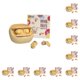 thumbnail image 2 of Sidaley Tapón para los oídos de 3 capas, tapón para los oídos para dormir, profesional, insonorizado, antironquidos, orejas suaves, espuma, Amarillo Cubierta amarilla 10piezas, 2 of 6