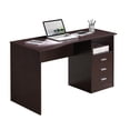thumbnail image 3 of Techni Office Solutions 51.25" Brown Espresso Unique Techni Mobili Classic Computer Desk with, 3 of 8