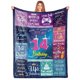 thumbnail image 1 of LHSHID Paready 18th Birthday Blanket Soft Flannel Throw Blanket Lightweight Cozy Birthday Blanket for Boys Girls Adults Comfortable Bed Blanket for Sofa Living Room Home Camping Couch 60x80in, 1 of 6