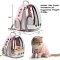 thumbnail image 2 of Mochila para gatos LOLLIMEOW Bubble expandible para mascotas, 2 of 7