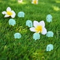 thumbnail image 4 of Uxcell Paquete de 20 Mini Elefantes de Resina, Pequeñas Figuras de Elefante para Decoración de Jardín de Hadas/Paisajismo Micro Hogar [Azul Lago], 4 of 6