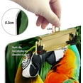 thumbnail image 3 of FMSHPON Colorful Parrot Birds Clipboard Hardboard Wood Nursing Clip Board and Pull for Standard A4 Letter 13x9 inches, 3 of 5