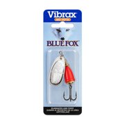 Blue Fox Classic Vibrax Size 5 7/16oz Silver/Flo Red