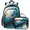 Multicolour 3, variant on Herdesigns Marble Abstract White Large Backpack Set with Lunch Box Lightweight Water Resistant Travel Laptop Backpacks Casual Daypacks for Women Men