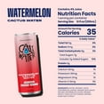thumbnail image 4 of (12 pack) Caliwater Organic Cactus Water, Watermelon, Single Can, Coconut Water Alternative, 12 fl oz, 4 of 9