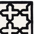 thumbnail image 5 of Safavieh Cambridge 5' X 8' Hand Tufted Wool Rug in Ivory and Black, 5 of 5