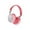 Pink, variant on Kids Headphones Bluetooth 5.3 Wireless 60H Play Time Volume Limit 85/110dB Over Ear Foldable Protection Headset/Wired AUX Cord Mic for Children Boy Girl Travel School Phone Pad Tablet - Pink