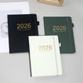 thumbnail image 6 of Sylvtty 2026 Planner A5 Hardcover Daily Organizer with 12-Month Calendar Goal Tracking And Elastic Closure Productive Daily Agenda Book for Students Professionals, 6 of 7