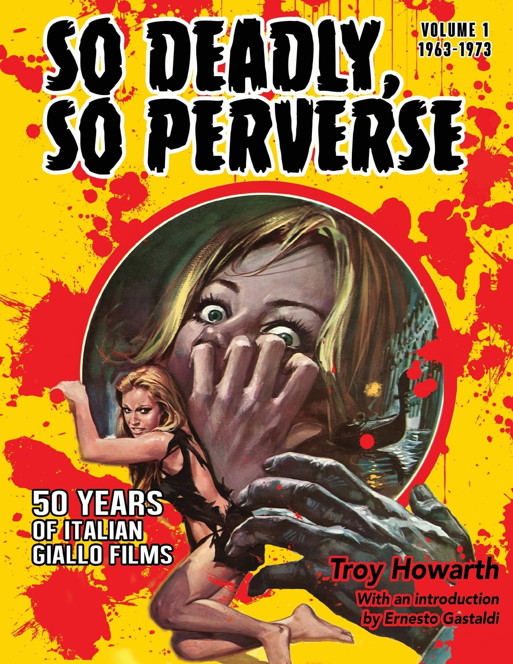 Giallo Horror Vintage Trash Movie Art Canvas Poster Print