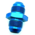 thumbnail image 2 of SpeedFX Coupler Fitting 560615 -6AN Flare Union; Anodized Aluminum; Blue; Single, 2 of 3