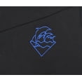 thumbnail image 2 of Pink Dolphin Men's Wave Zip Up Activewear Hoodie Jacket (Medium, Black/Blue), 2 of 3