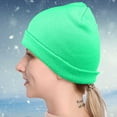 Unisex Plain Blank Long Knitted Cap Exercise Equipment for Bad Knees