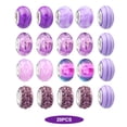 thumbnail image 4 of Kit de fabricación de pulseras Joyas DIY Cuentas Colgantes Set Cumpleaños Navidad Dar gracias Regalo Artesanía Accesorio Suministros para manualidades Púrpura yuarrent HA009248-03B, 4 of 6