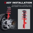 thumbnail image 6 of TOPAZ Front Complete Strut Shocks Springs Suspension For Toyota RAV4 2006-2012 172276+172275, 6 of 9