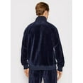 thumbnail image 2 of INC Men's Regular-Fit Taped Full-Zip Velour Track Jacket Navy-Small, 2 of 2