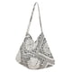 thumbnail image 1 of Bolso Bandolera Zulema Casual, Cierre Magnético, Lona Cómoda de viaje, Bohemio, Blanco, 1 of 8