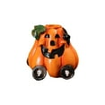 thumbnail image 2 of Pumpkin Candle Holder Set - Orange Fall Taper, Tealight & Votive Candle Holders - Pumpkin Table Centerpiece, Fall Candle Decor, Halloween Candlestick Holder, 2 of 6