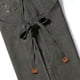 thumbnail image 4 of Zhuge Delantales de chef para hombres y mujeres con bolsillos grandes, delantal de trabajo resistente, ajustable, con espalda cruzada de lona de algodón, talla M a XXL (gris), 4 of 4