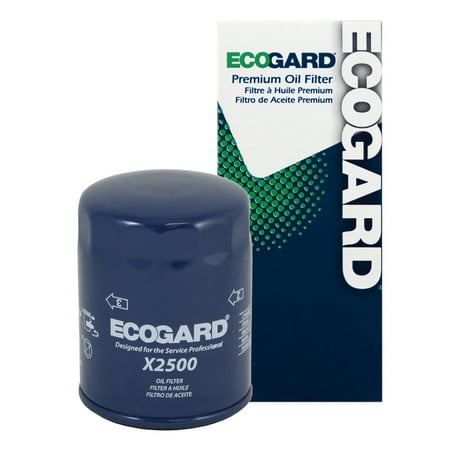 ECOGARD X2500 Spin-On Engine Oil Filter for Conventional Oil - Premium Replacement Fits Ford F-150, Explorer, Edge, Mustang, Taurus, Escape, Flex, Fusion, Transit-250, Expedition,