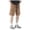 Coffee, variant on Shorts for Men Men's Elastic-Waist Casual Stretch Short Shorts (Navy,L)
