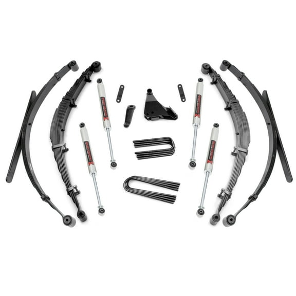 Rough Country 6" Lift Kit w/M1 Shocks for 1999-2004 Ford Super Duty 4WD - 49740