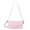 Pink, variant on Genuine Cow Leather Crossbody Bag for Women, Small Shoulder Purse with Chain Strap, Elegant Mini Handbags 3244