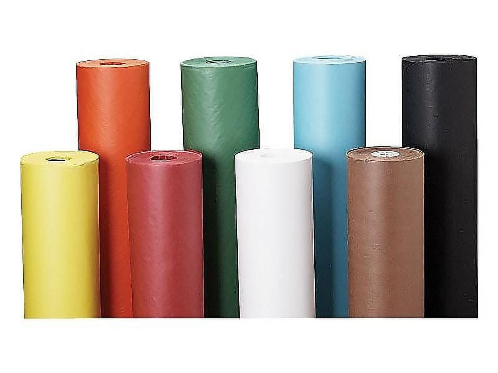 36 x 720' - 50# Black Color Kraft Paper Roll