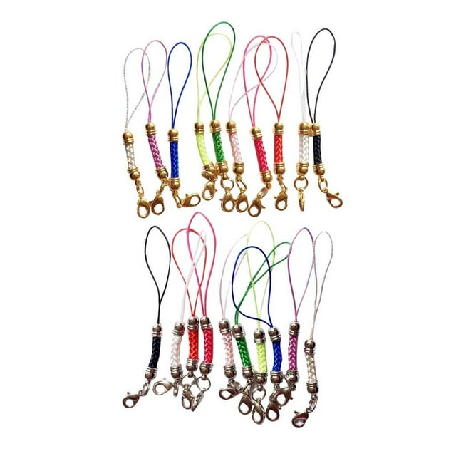 20 Piezas Mezclados Cordones de Cordón para Teléfono Móvil Correa Lariat con