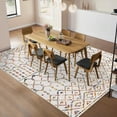 thumbnail image 3 of Garvee 5'x7' Modern Tribal Geometrial Area Rug Washable Rug, Non Slip Low Pile Rugs Stain Resistant Indoor Printed Carpet for Living Room Bedroom Home Office, Colorful, 3 of 7