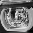 thumbnail image 6 of AKKON - For 06-08 BMW E90 3-Series 4 Dr Sedan Wagon Black Housing Factory HID Type Dual U-LED Ring Projector Headlights, 6 of 7